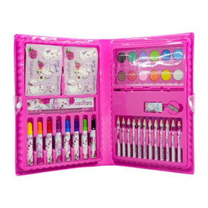 ست 45 در 1 کوله پشتی چرخدار 46 سانتی LuLu Caty مدل Rainbow Max - Backpack - Trolley - Promotion Items 45 in 1 - LuLu Caty _کیف مدرسه